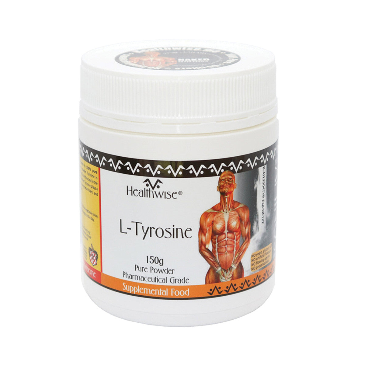 Healthwise Tyrosine 150g - Cutprice Online