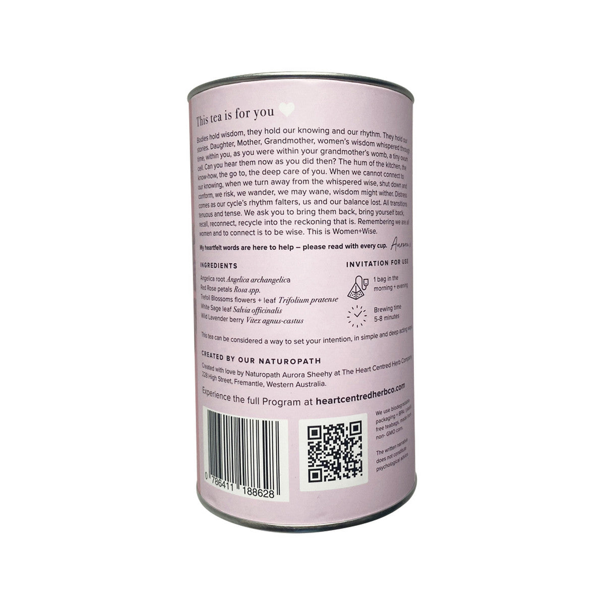 The Heart Centred Herb Company Women + Wise x 14 Tea Bags - Cutprice Online