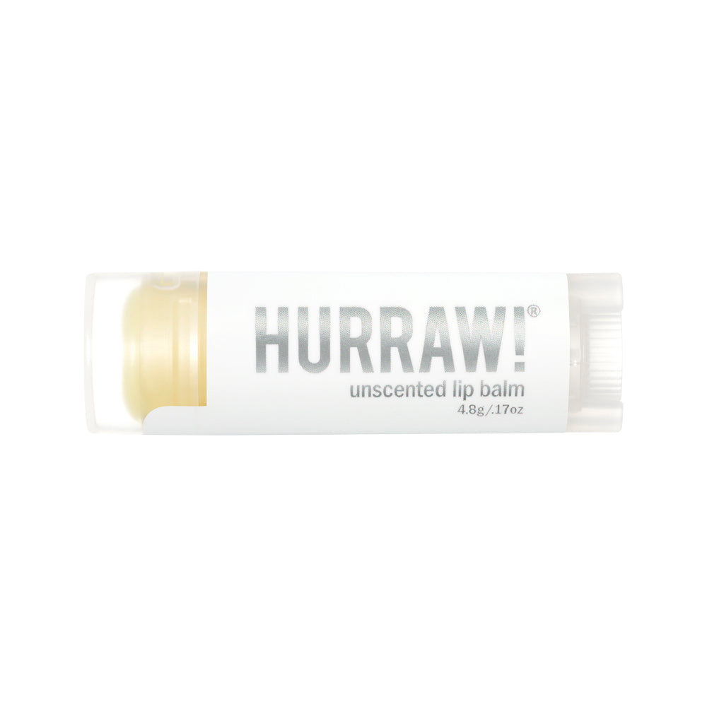 Hurraw! Organic Lip Balm Unscented 4.8GM