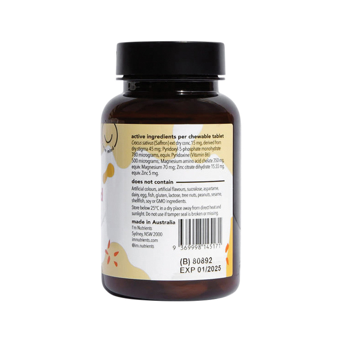 I'm Nutrients Calm Mind Chewable (Watermelon) 30t - Cutprice Online