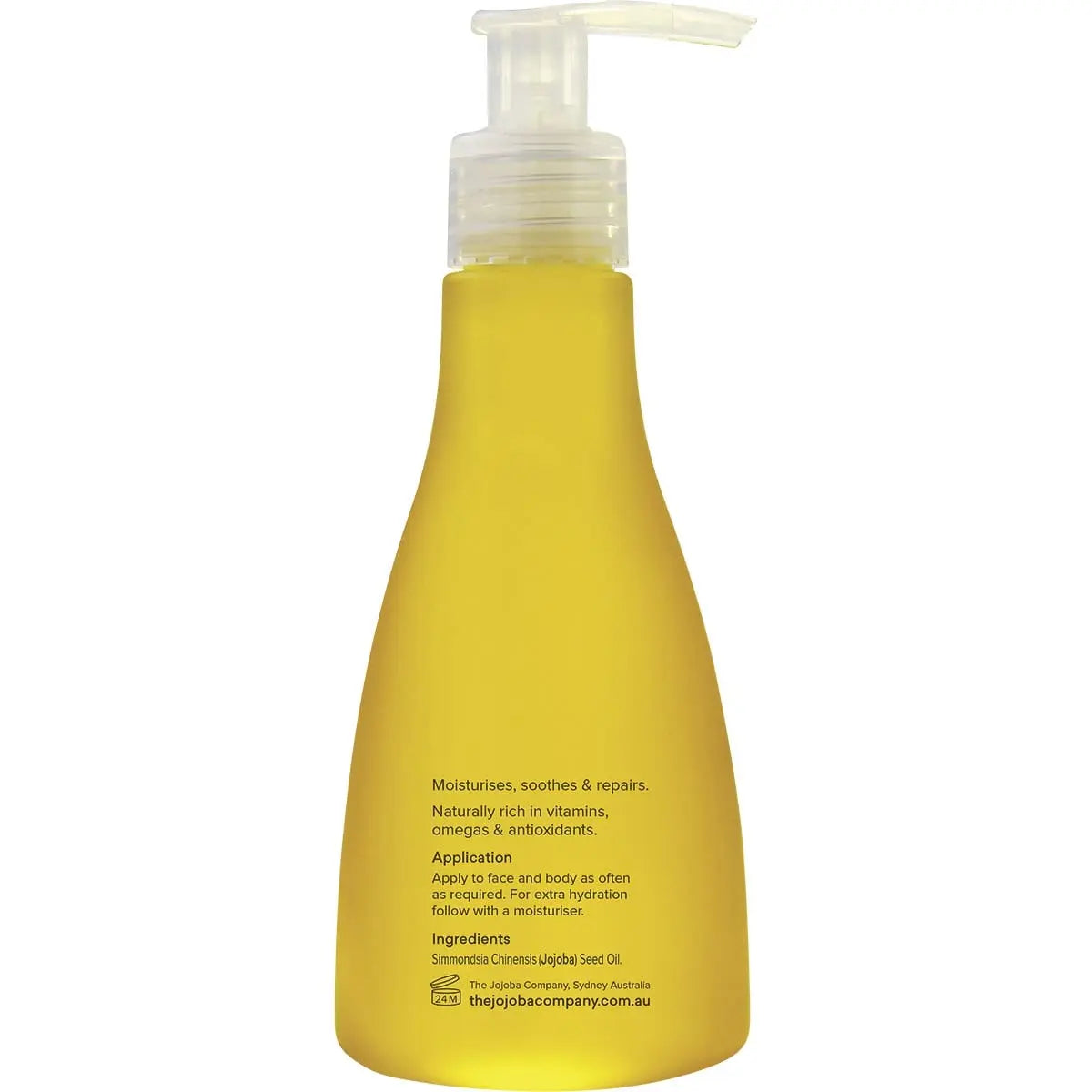 THE JOJOBA COMPANY Certified Organic Jojoba Oil For Body 200ml THE JOJOBA COMPANY