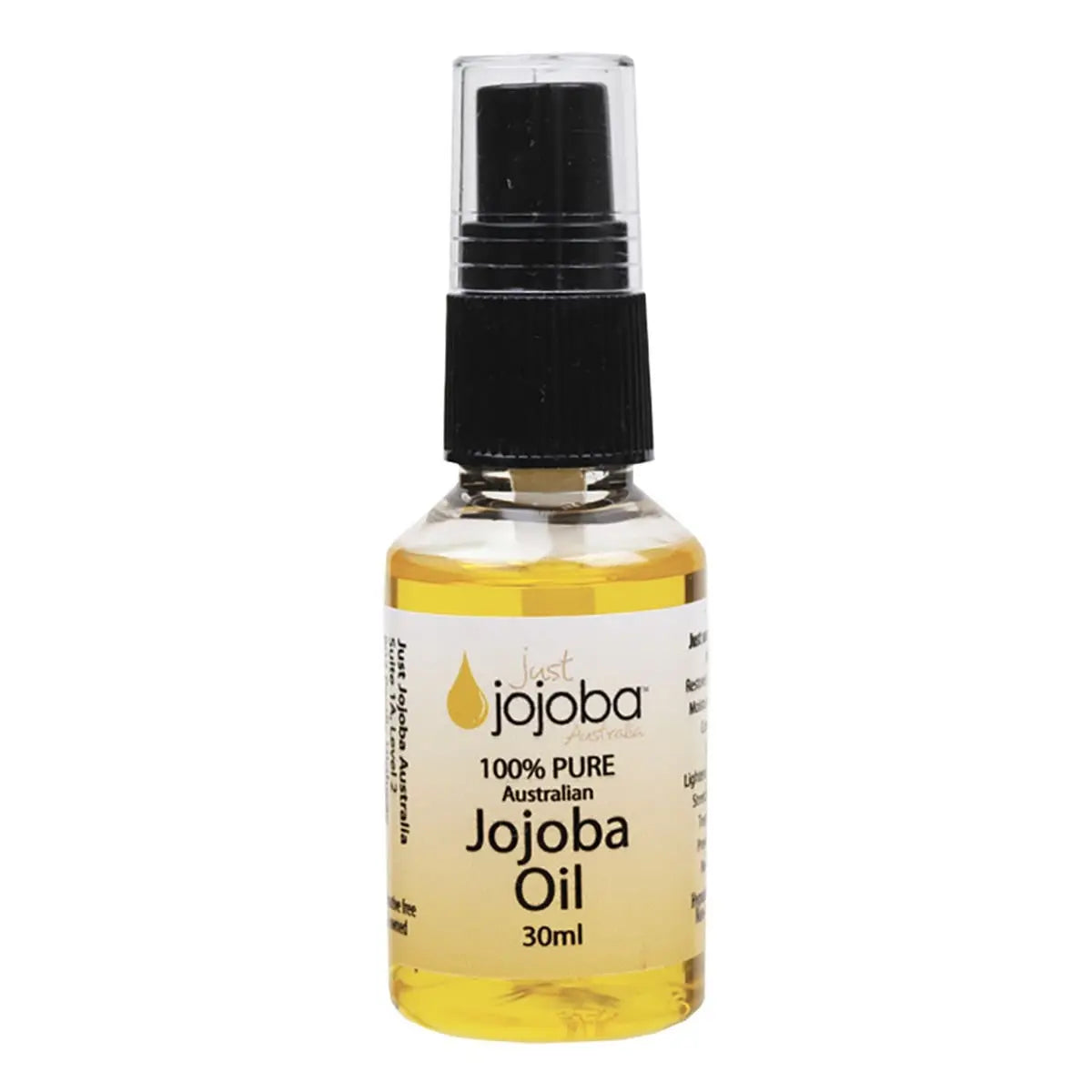 JUST JOJOBA AUST Pure Australian Jojoba Oil 30ml JUST JOJOBA
