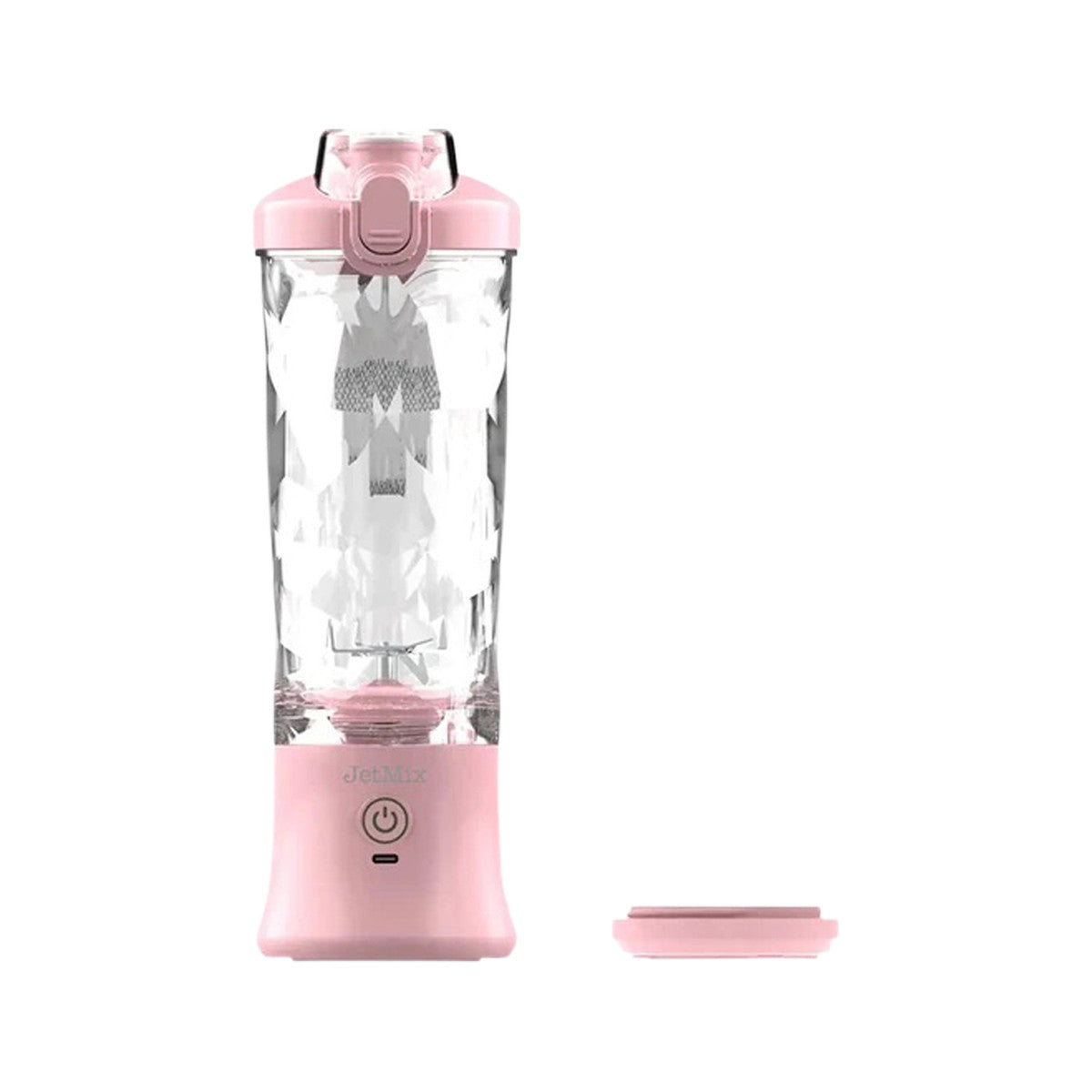 JetMix Sport Portable Blender USB Charged 600ml Pink - Cutprice Online
