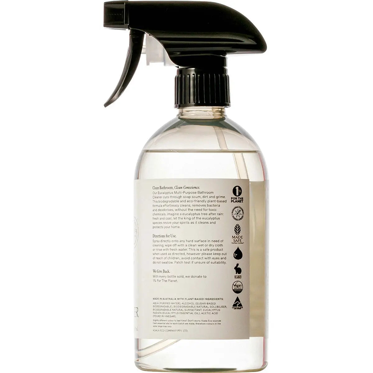 KOALA ECO Multi-Purpose Bathroom Cleaner Eucalyptus Essential Oil 500ml KOALA ECO