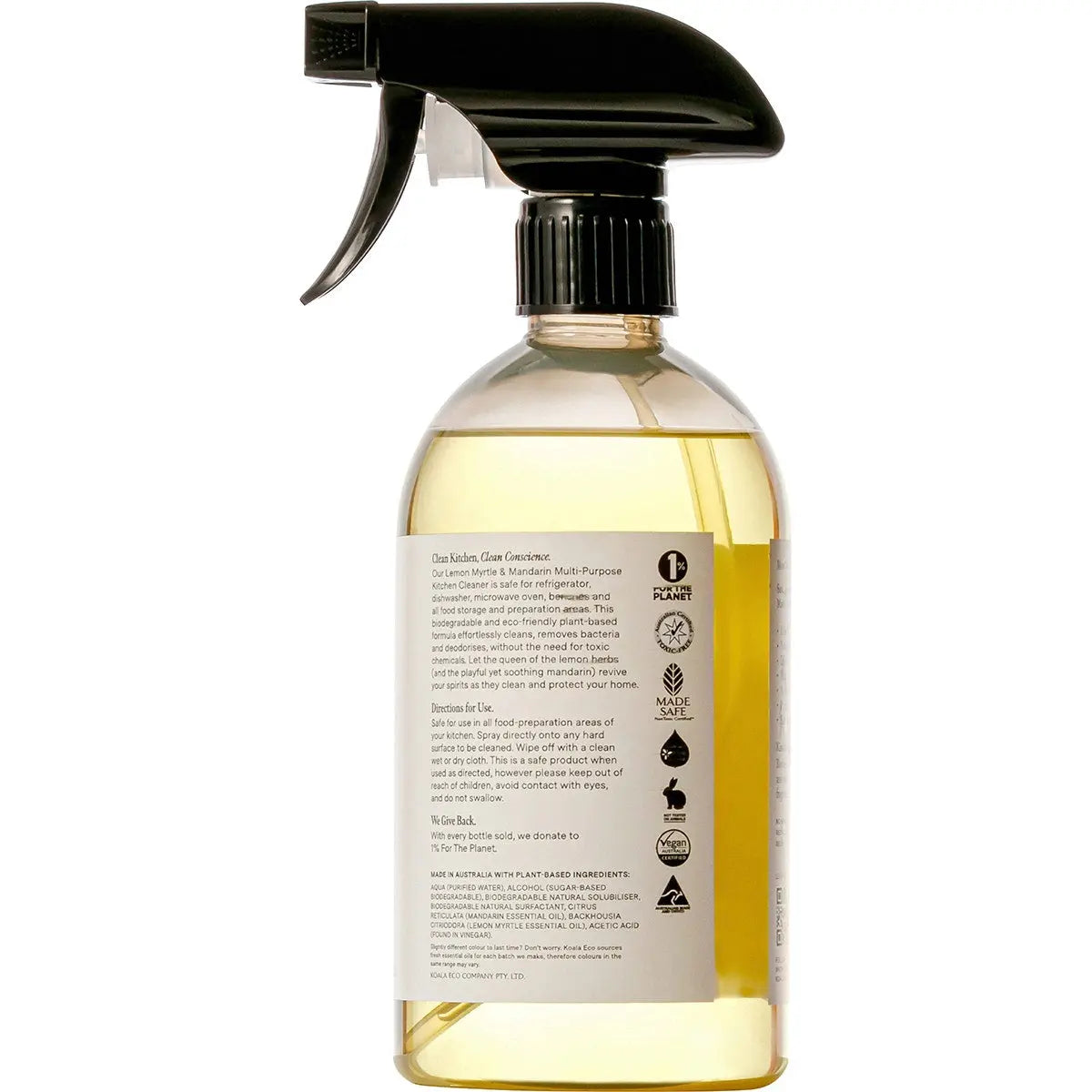 KOALA ECO Multi-Purpose Kitchen Cleaner Lemon Myrtle & Mandarin 500ml KOALA ECO
