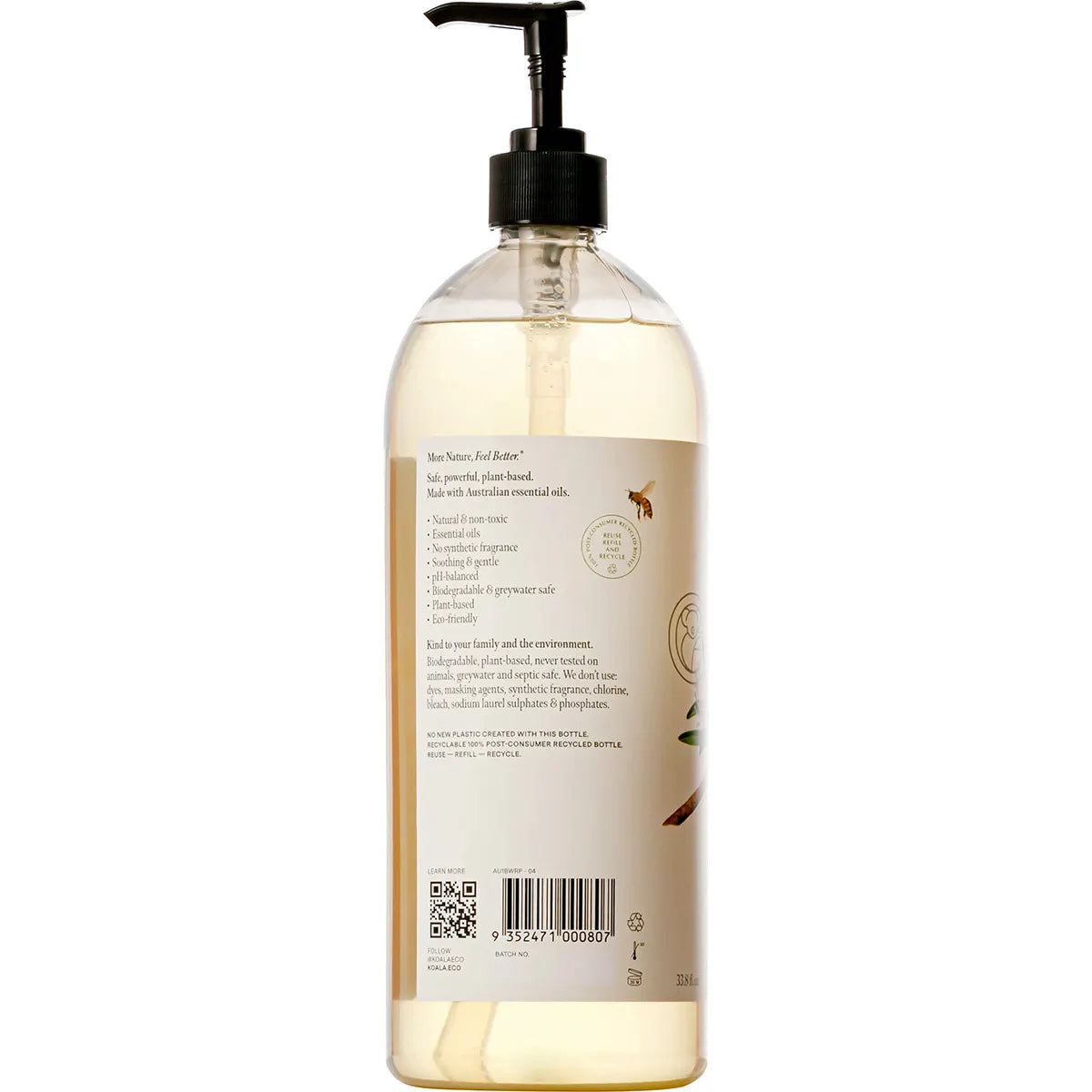 Koala Eco Body Wash Rosalina & Peppermint 1L KOALA ECO