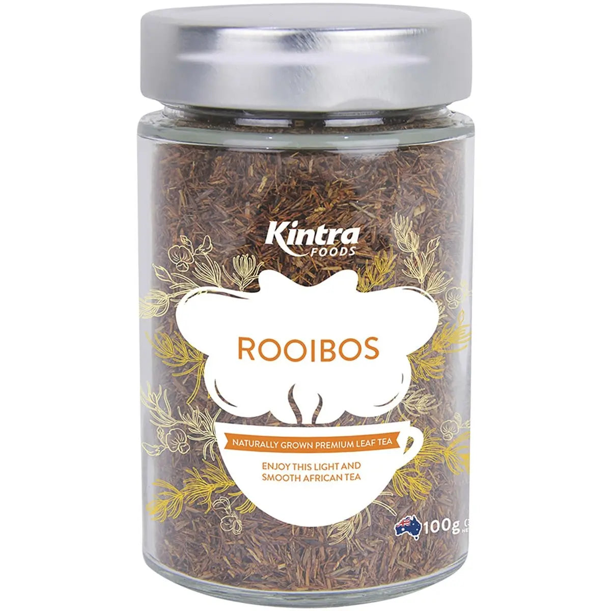 KINTRA FOODS Loose Leaf Tea Rooibos 100g KINTRA FOODS