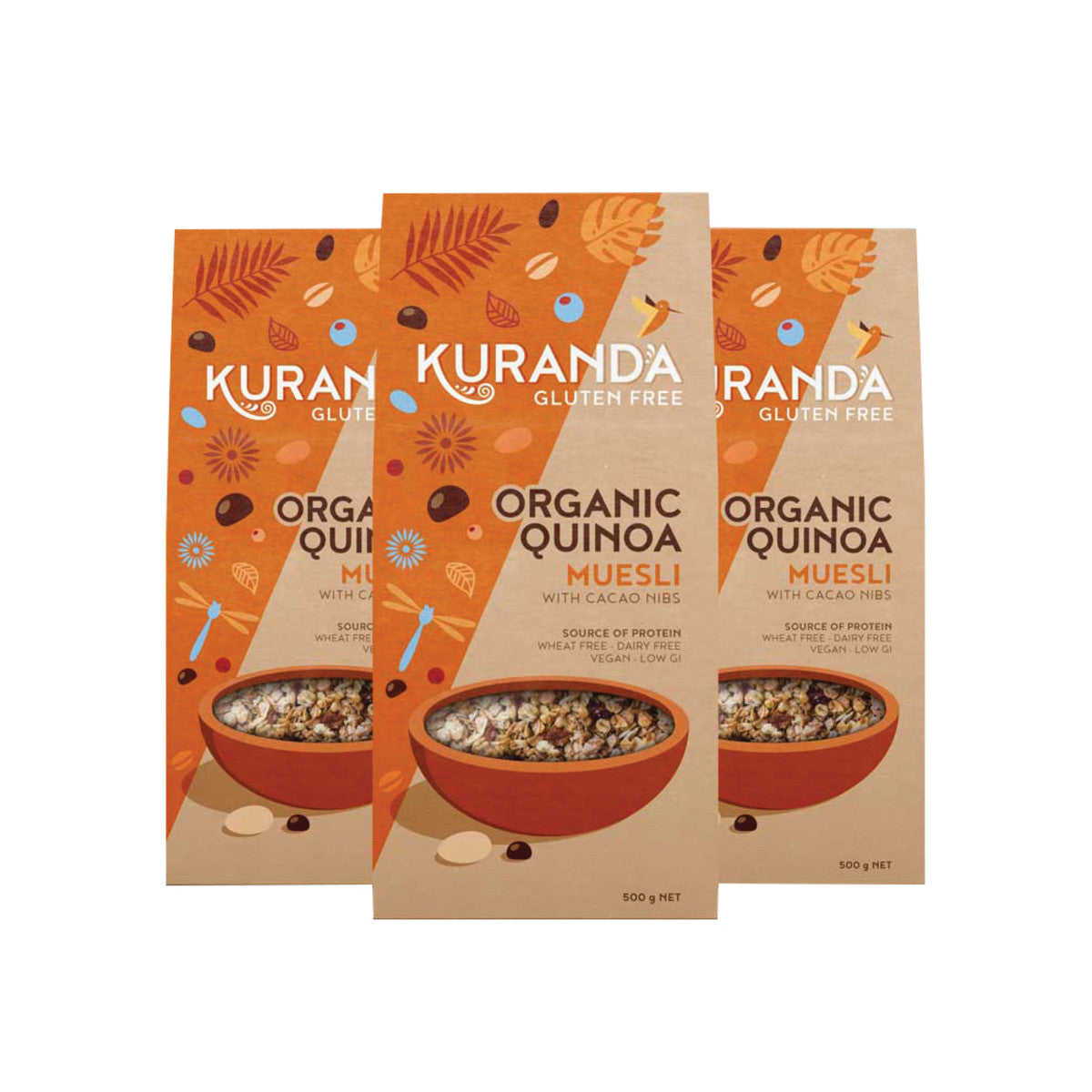 Kuranda Wholefoods Gluten Free Muesli Organic Quinoa 3kg - Cutprice Online