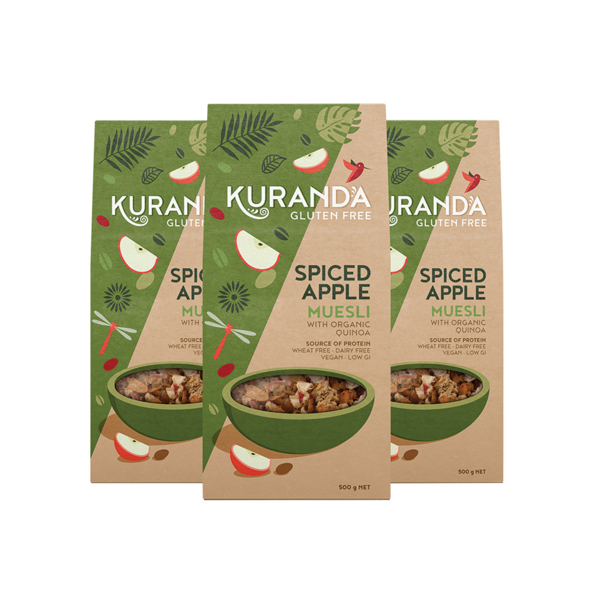 Kuranda Wholefoods Gluten Free Muesli Spiced Apple 3kg - Cutprice Online