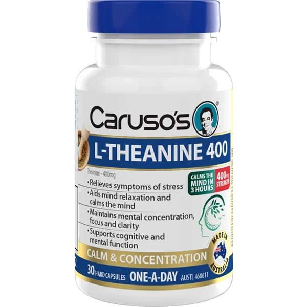 Caruso's L-Theanine 400 30 Capsules