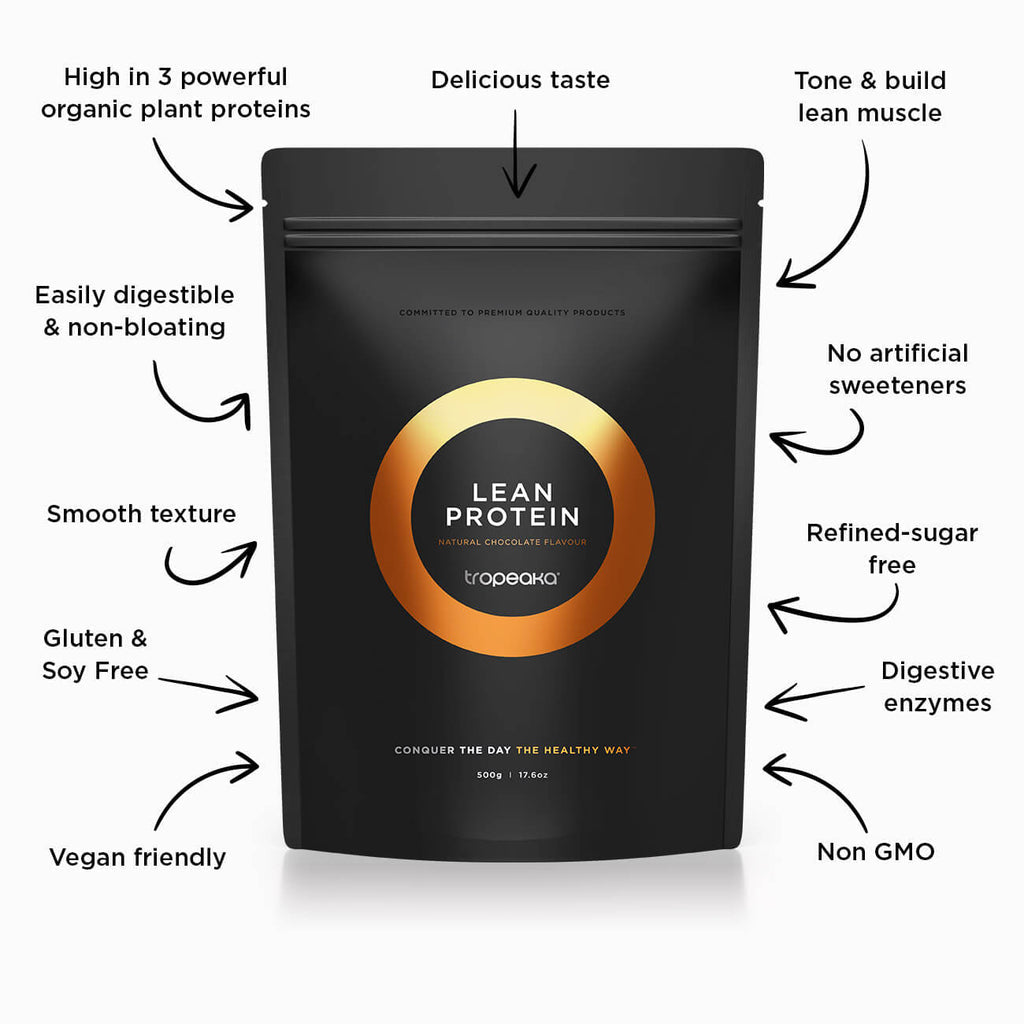 Tropeaka Lean Protein Chocolate 500g - Cutprice Online