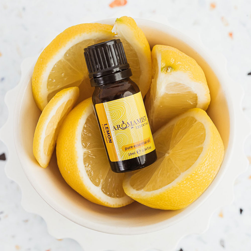 Aromamist Essentials Pure Essential Oil Lemon 10ml - Cutprice Online