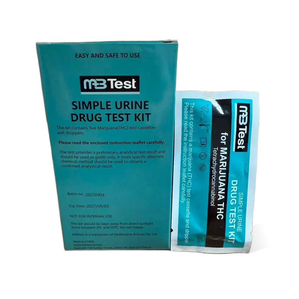 MBTest Marijuana 5 Pack Urine Test Kit