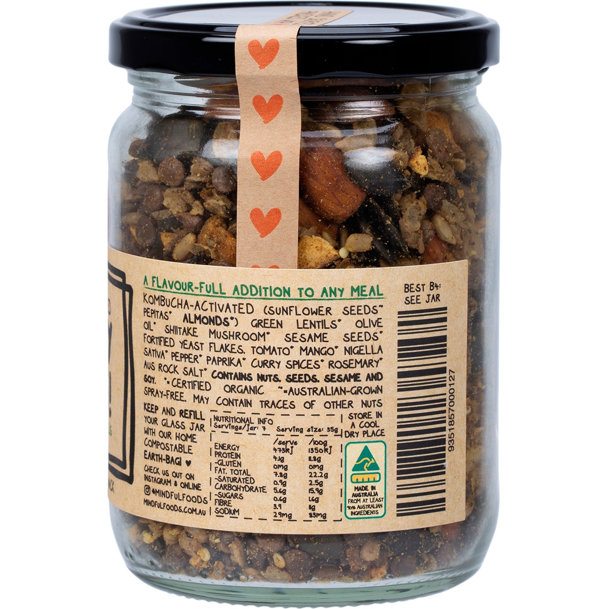 MINDFUL FOODS Yummy Beans Organic & Activated 260g - Cutprice Online