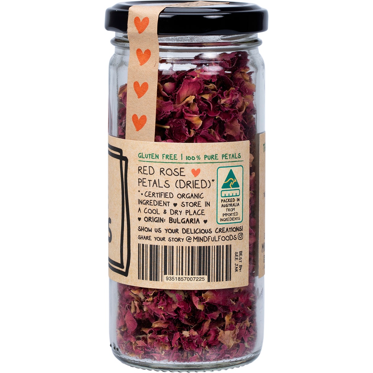 MINDFUL FOODS Rose Petals Organic 15g - Cutprice Online