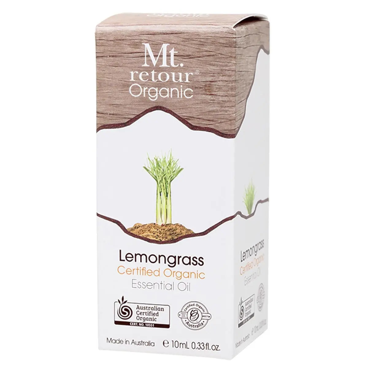 MT RETOUR Essential Oil (100%) Lemongrass 10ml MT RETOUR