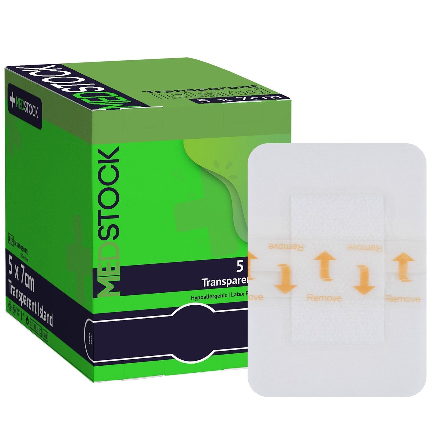 MEDSTOCK Transparent ISLAND DRESSING 5CMX7CM 100PK - Cutprice Online