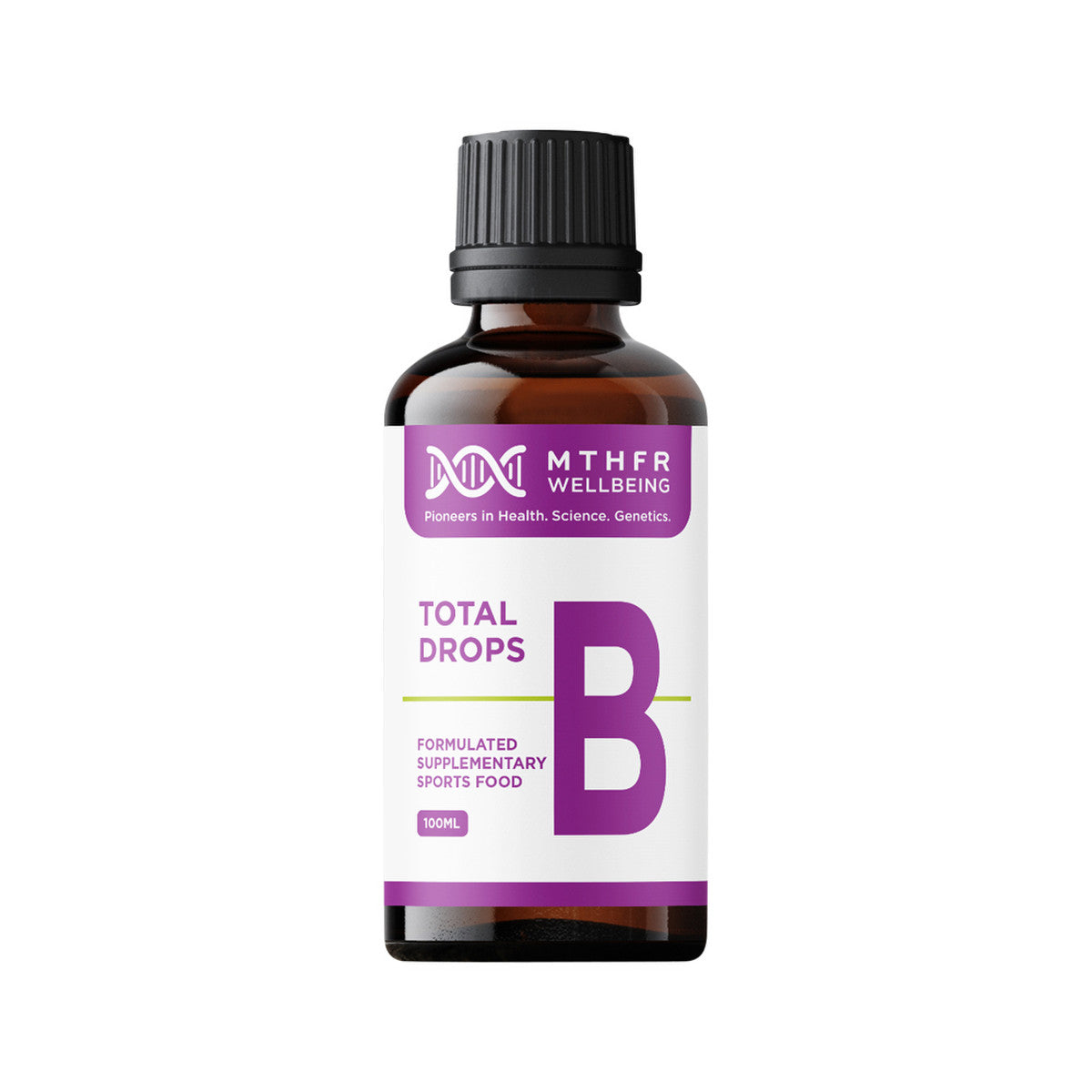MTHFR Wellbeing Total B Drops 100ml - Cutprice Online