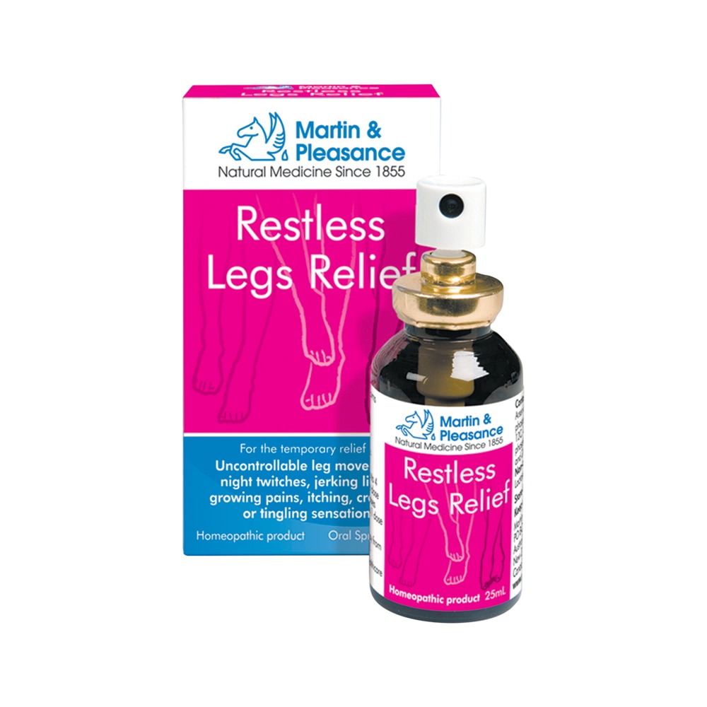 Martin & Pleasance Homoeopathic Complexes Restless Legs Relief Spray 25ml - Cutprice Online