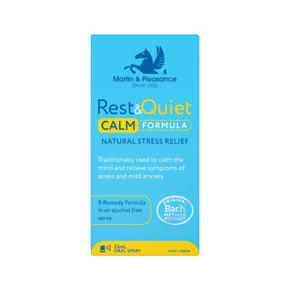 Martin & Pleasance Rest & Quiet Calm Formula Oral Spray 25ml - Cutprice Online