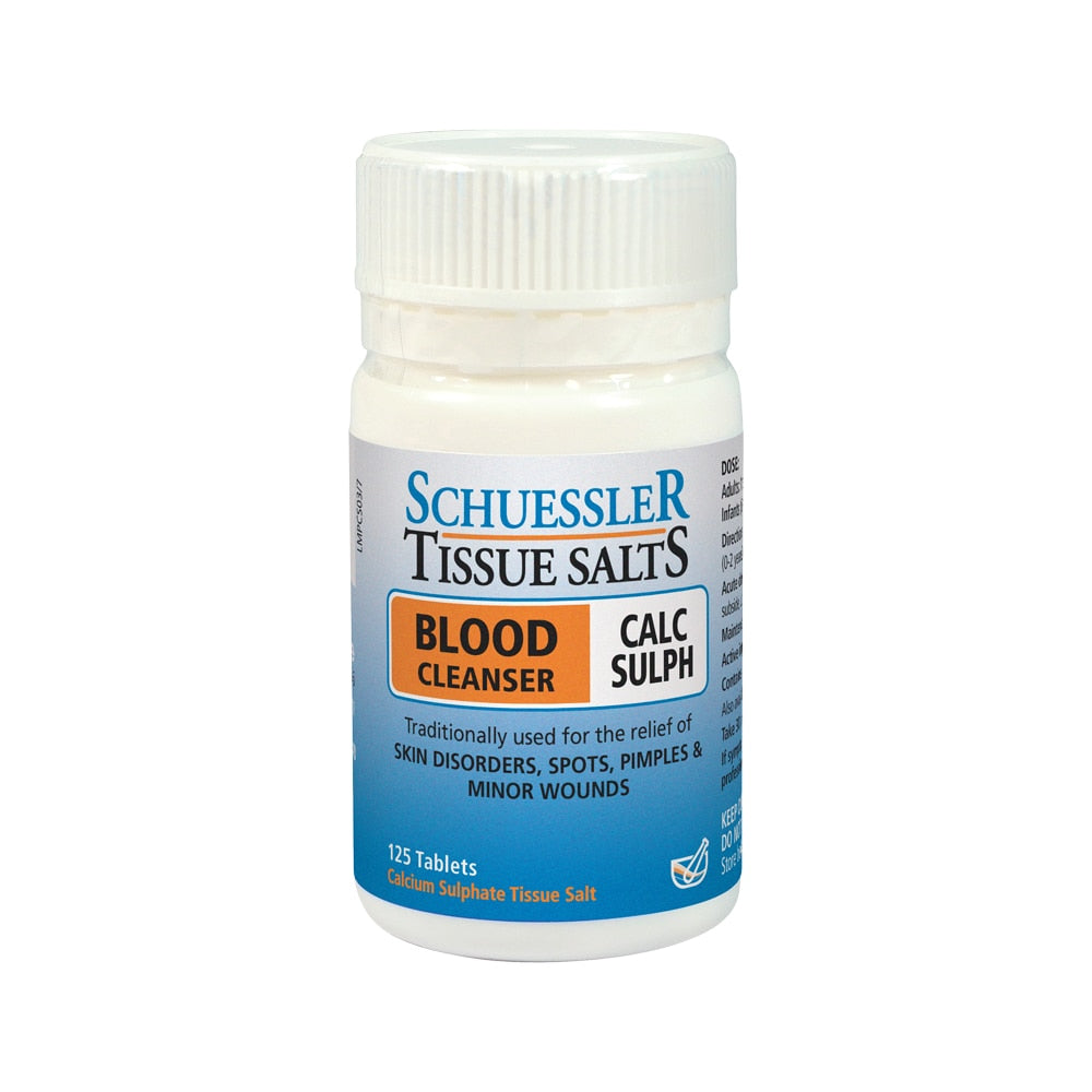 Martin & Pleasance Schuessler Tissue Salts Calc Sulph (Blood Cleanser) 125t - Cutprice Online