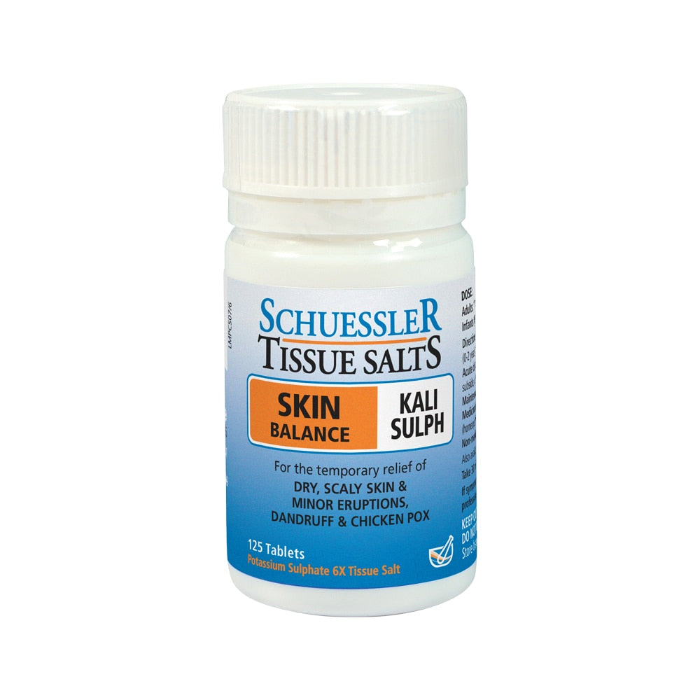 Martin & Pleasance Schuessler Tissue Salts Kali Sulph (Skin Balance) 125t - Cutprice Online
