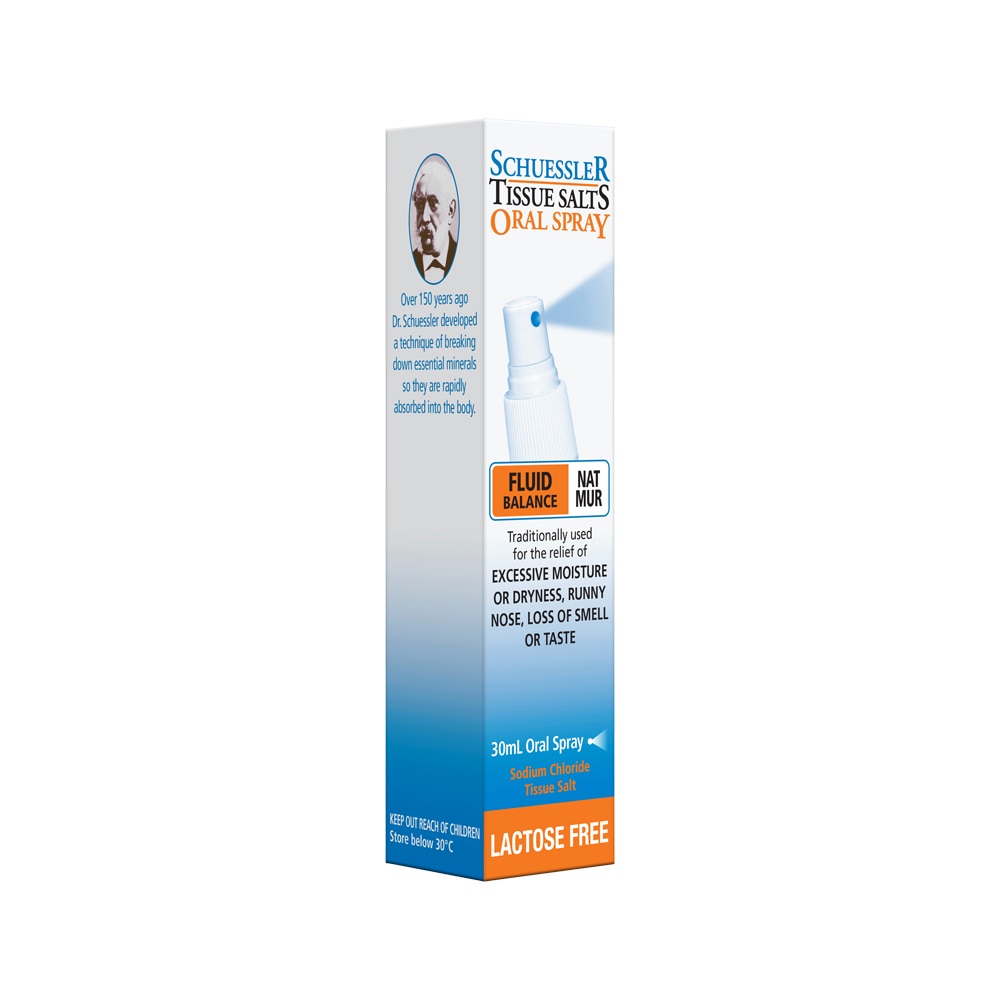 Martin & Pleasance Schuessler Tissue Salts Nat Mur (Fluid Balance) Spray 30ml - Cutprice Online
