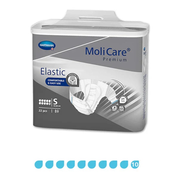 MOLICARE PREMIUM ELASTIC 10D SMALL 22Pcs - Cutprice Online