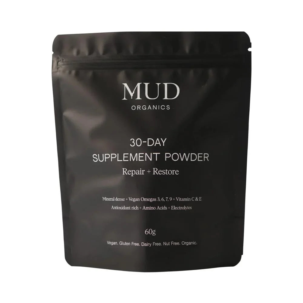 Mud Organics 30-day Supplement Powder 60g - Cutprice Online