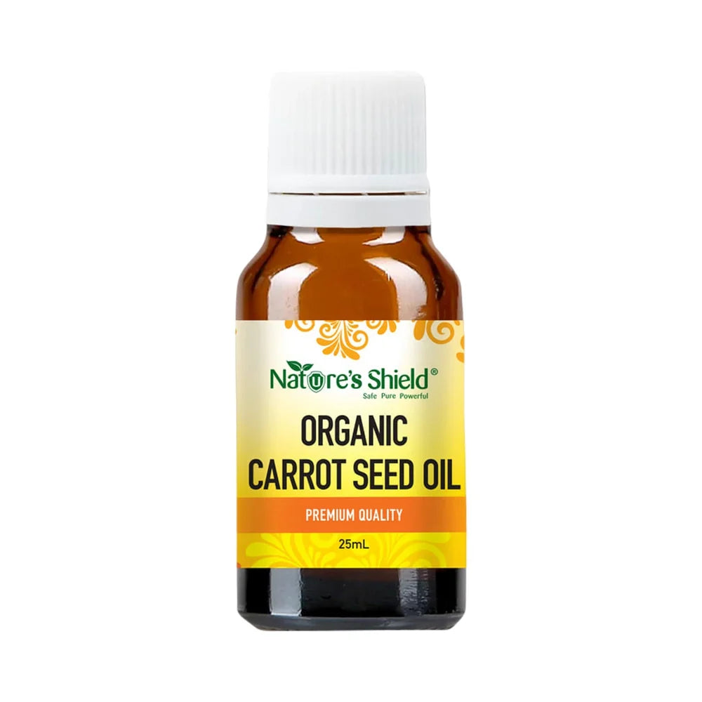Natures Shield Organic Carrot Seed Oil 25ml - Cutprice Online