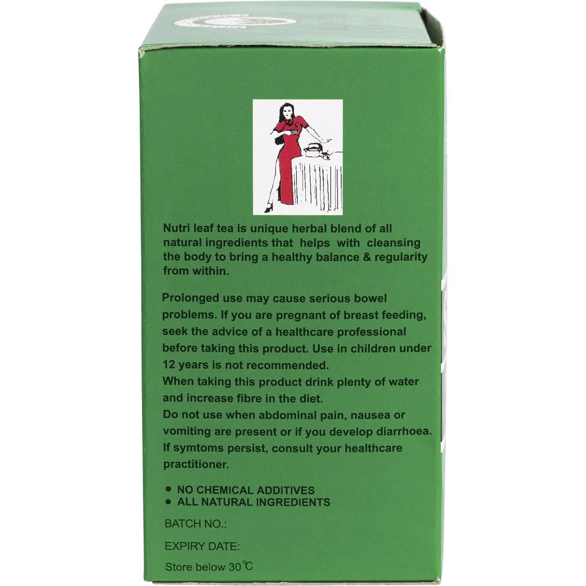 NUTRI-LEAF Herbal Tea Bags Slim Tea - Regular 30 NUTRI-LEAF
