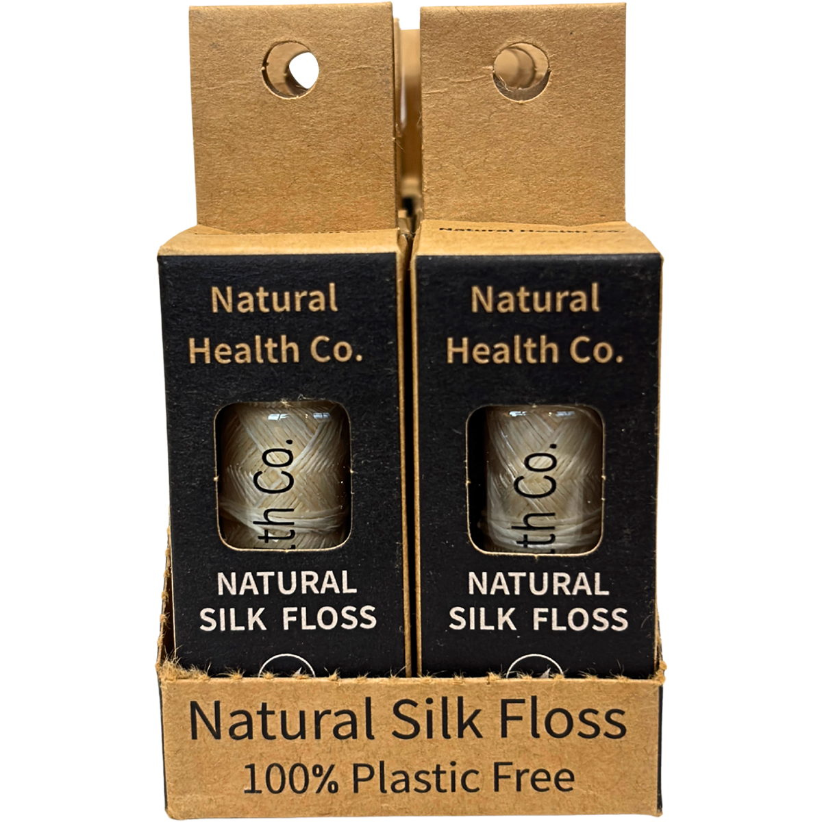Natural Health Co Natural Silk Floss 30m x 8 Pack