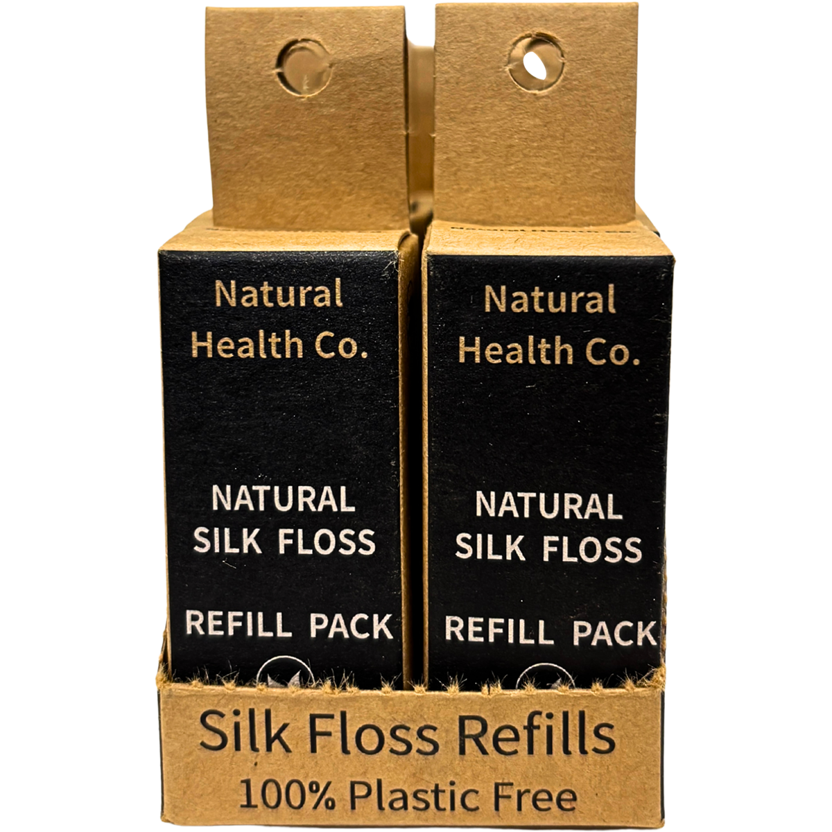 Natural Health Co Silk Floss Refill 2 Pack 60m x 8 Pack