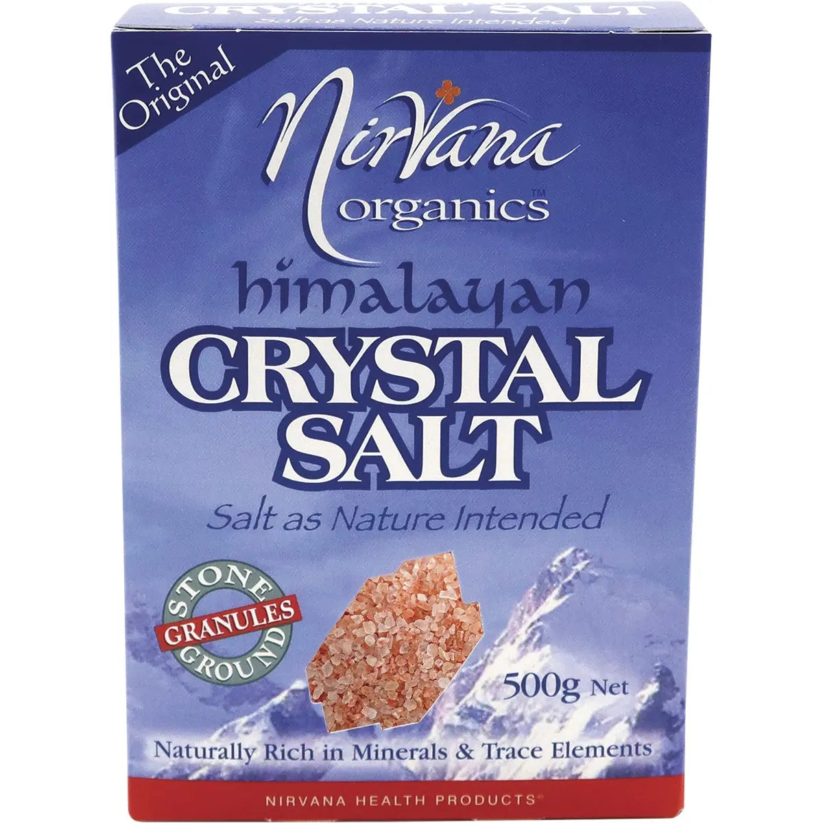 NIRVANA Himalayan Salt Granules 500g NIRVANA
