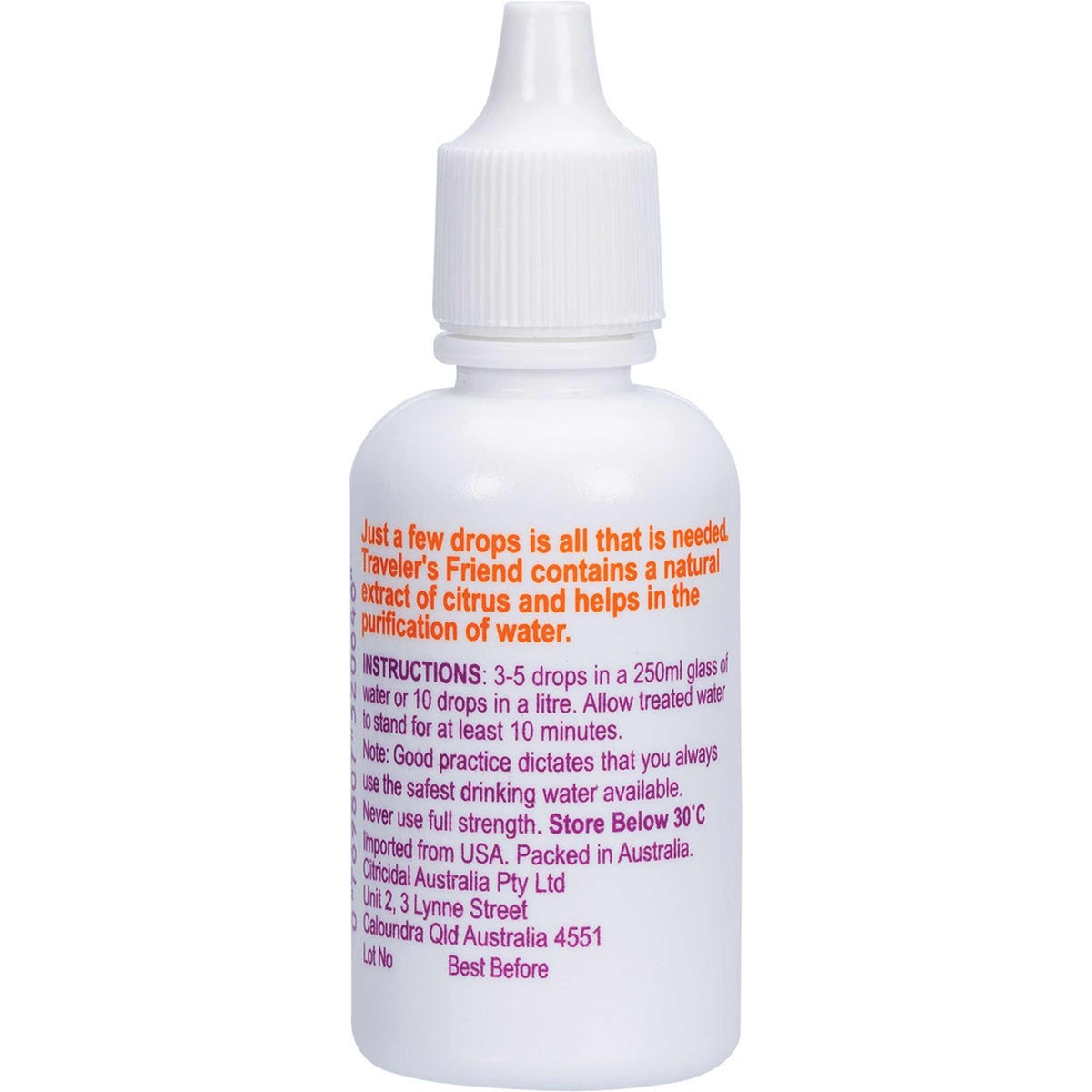 NUTRIBIOTIC Traveler's Friend Citrus Seed Extract 30ml