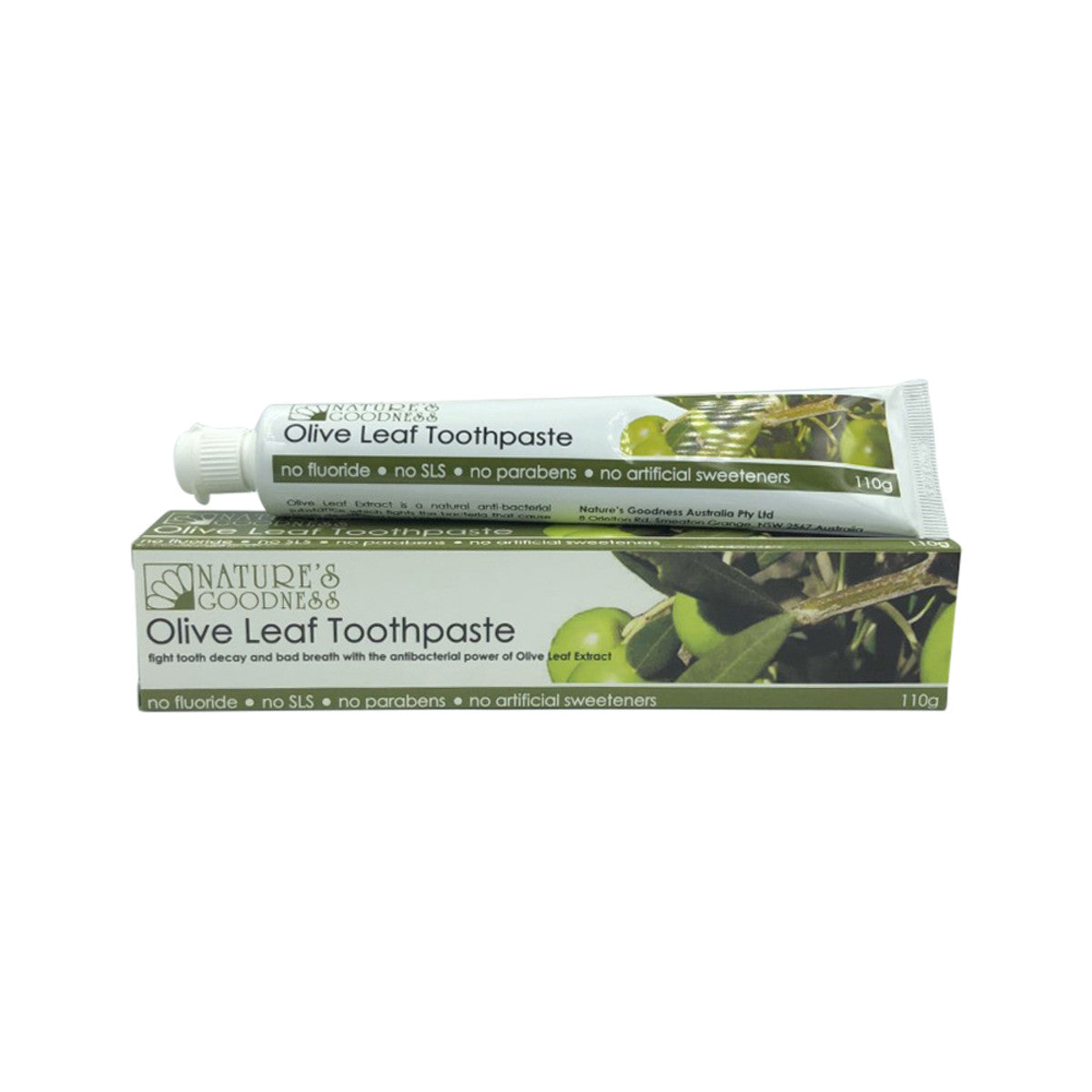 Nature's Goodness Olive Leaf Toothpaste 110g - Cutprice Online