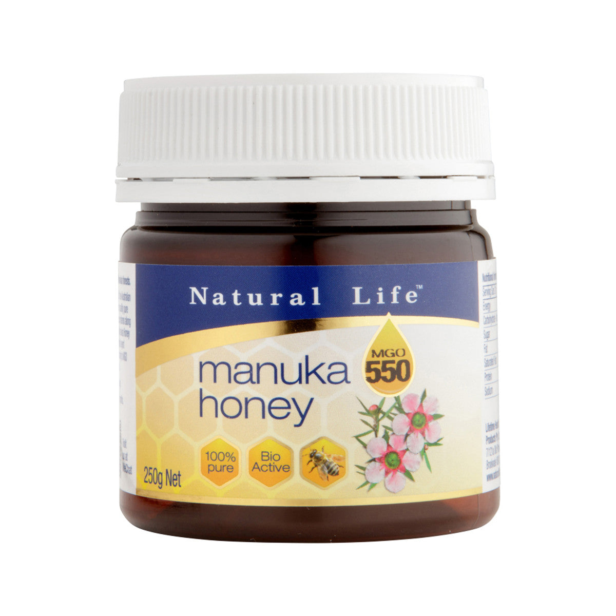 Natural Life Manuka Honey (MGO 550) 250g - Cutprice Online