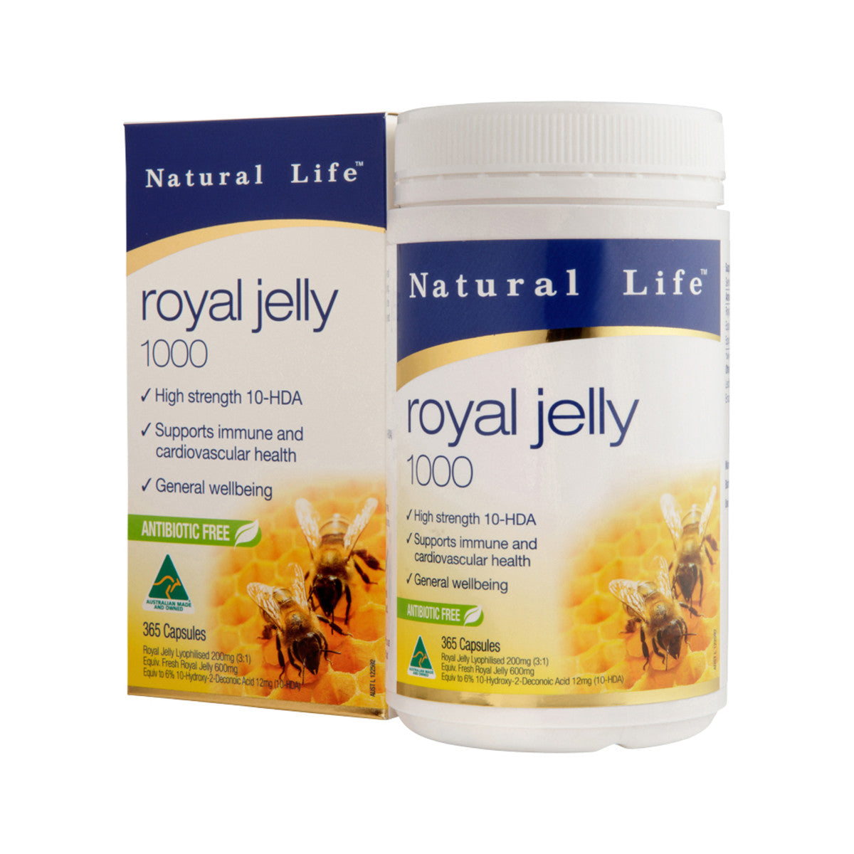 Natural Life Royal Jelly 1000 365c - Cutprice Online