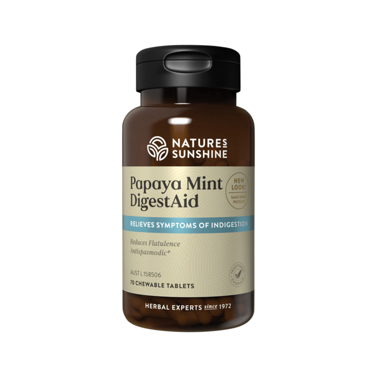 Nature's Sunshine Papaya Mint DigestAid 70t - Cutprice Online