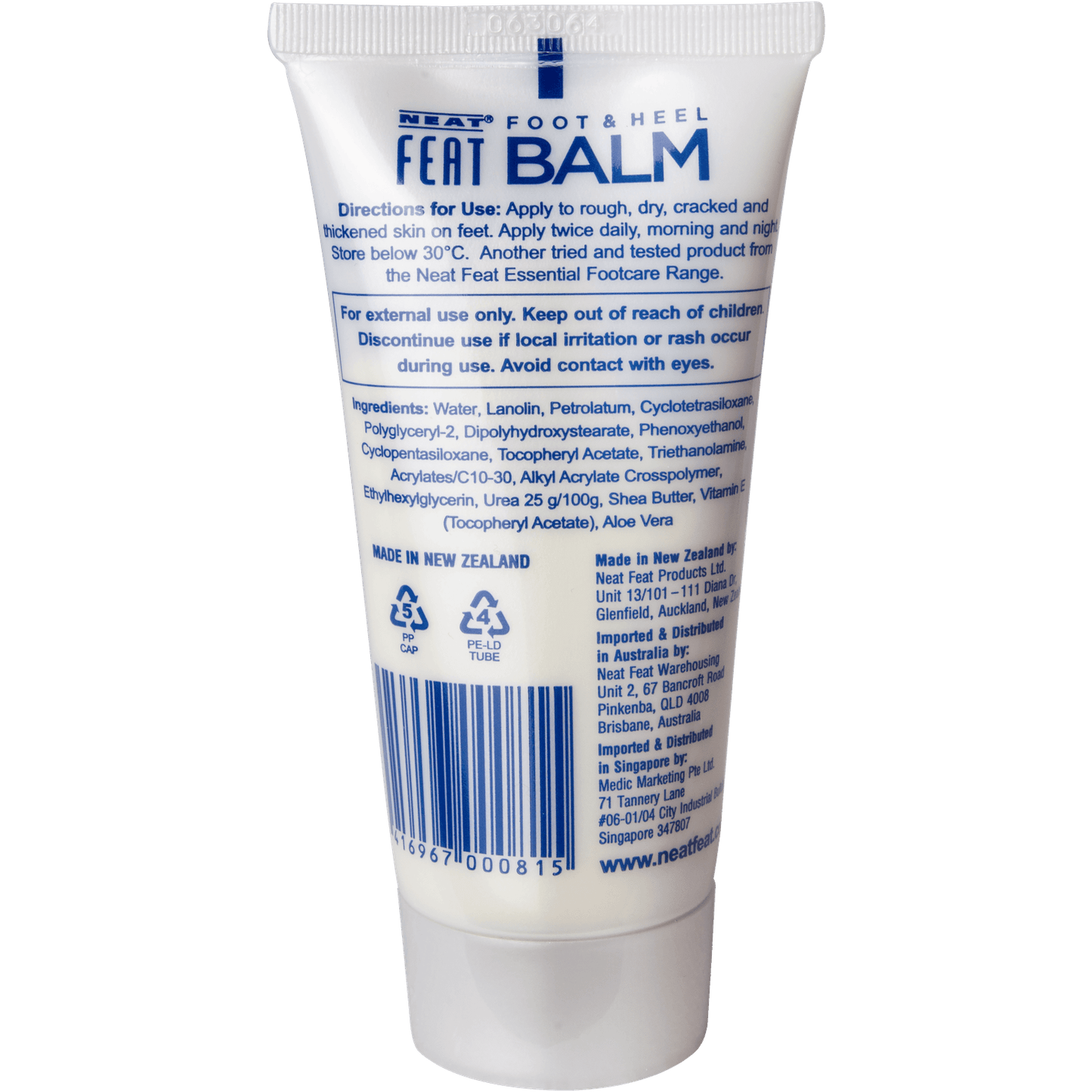 Neat Feat Heel Balm Travel Pack 50g