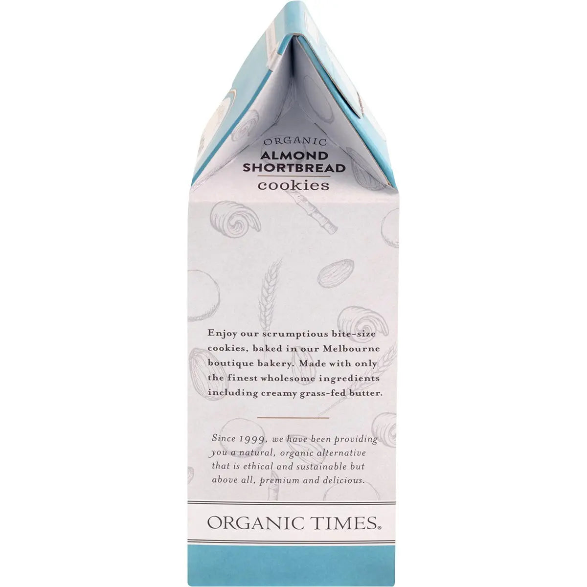 ORGANIC TIMES Cookies Almond Shortbread 150g ORGANIC TIMES