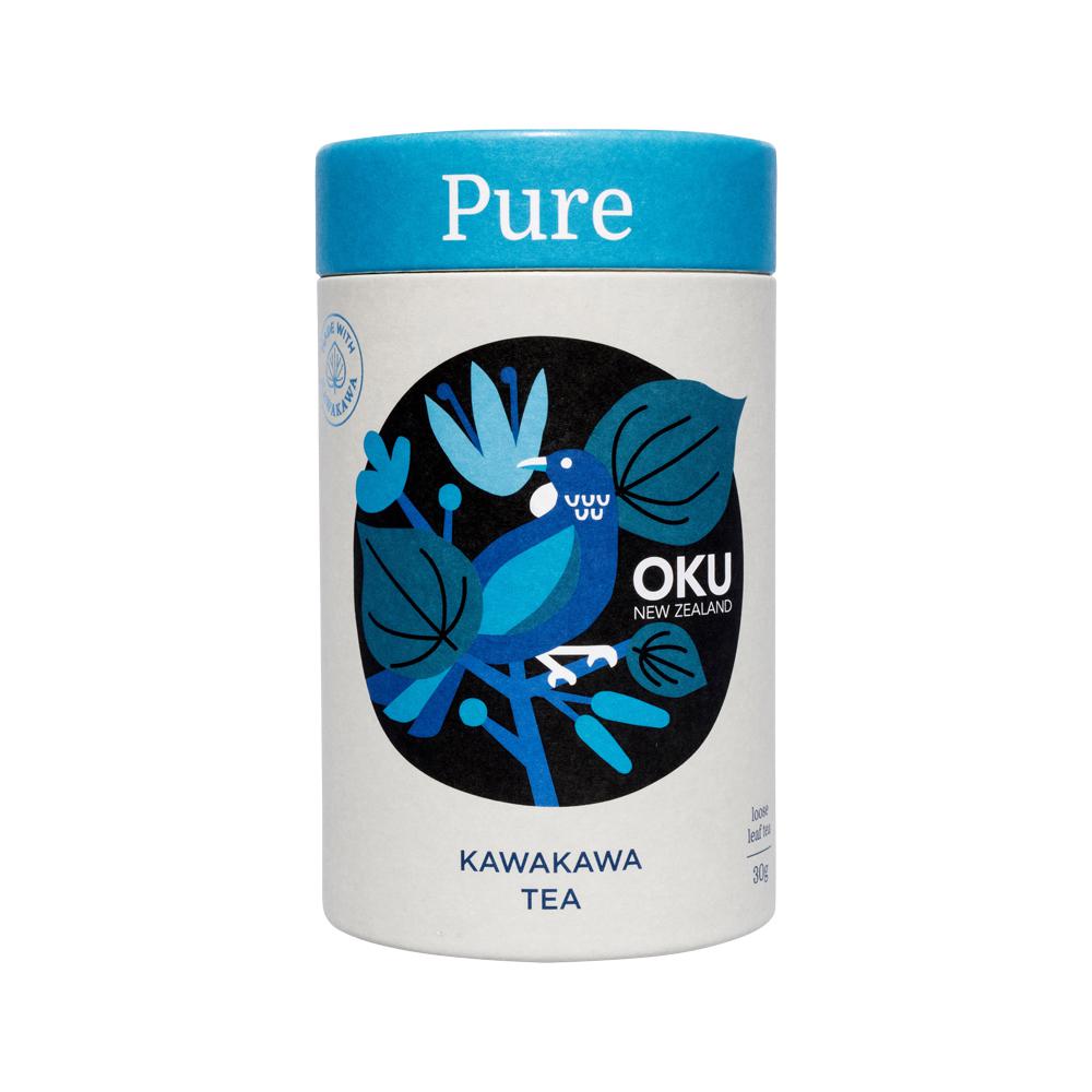 Oku New Zealand Pure Kawakawa Tea Loose Leaf 30 GM