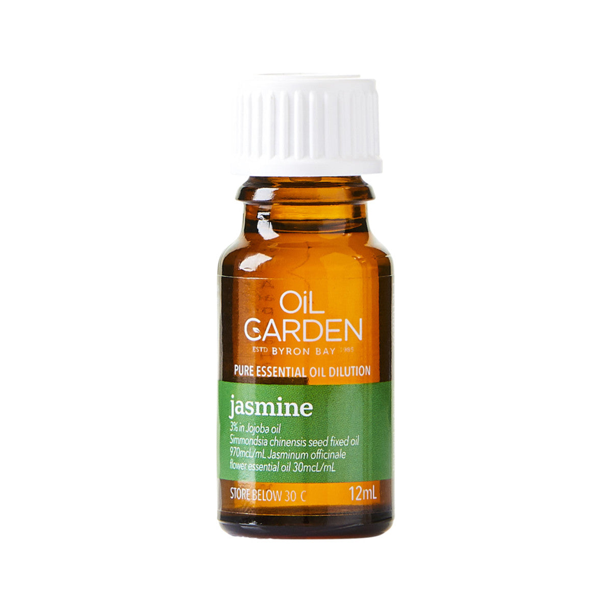 Oil Garden Essential Oil Dilution Jasmine 3% in Jojoba 12ml - Cutprice Online