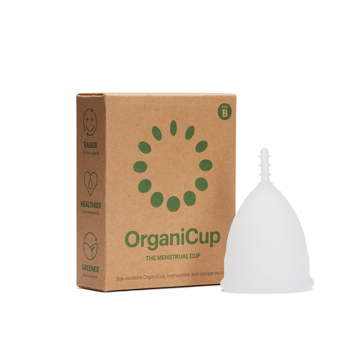 OrganiCup Menstrual Cup Size B - Cutprice Online