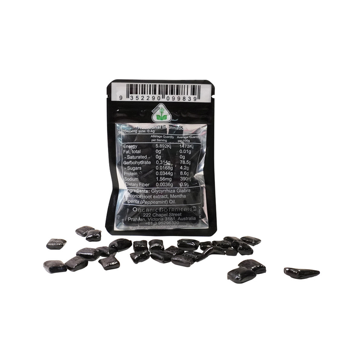 Organic Botanicals Pure Licorice Mint Bag 20g - Cutprice Online