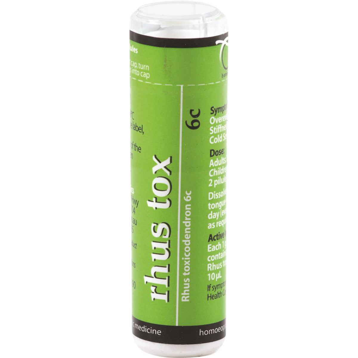Owen Homoeopathics Rhus Tox 6C 120 pilules - Cutprice Online