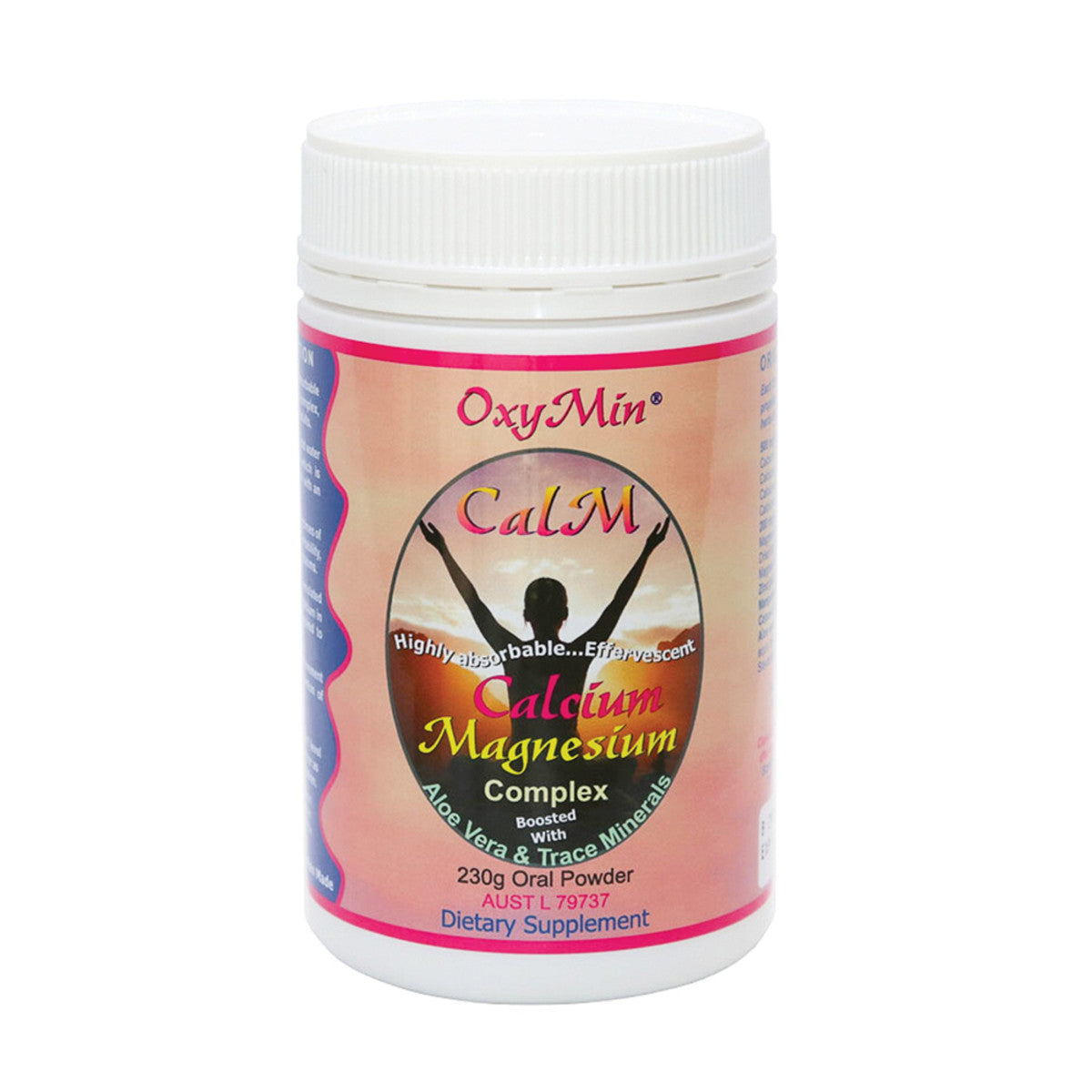 OxyMin CalM (Calcium Magnesium Complex) Powder 230g - Cutprice Online