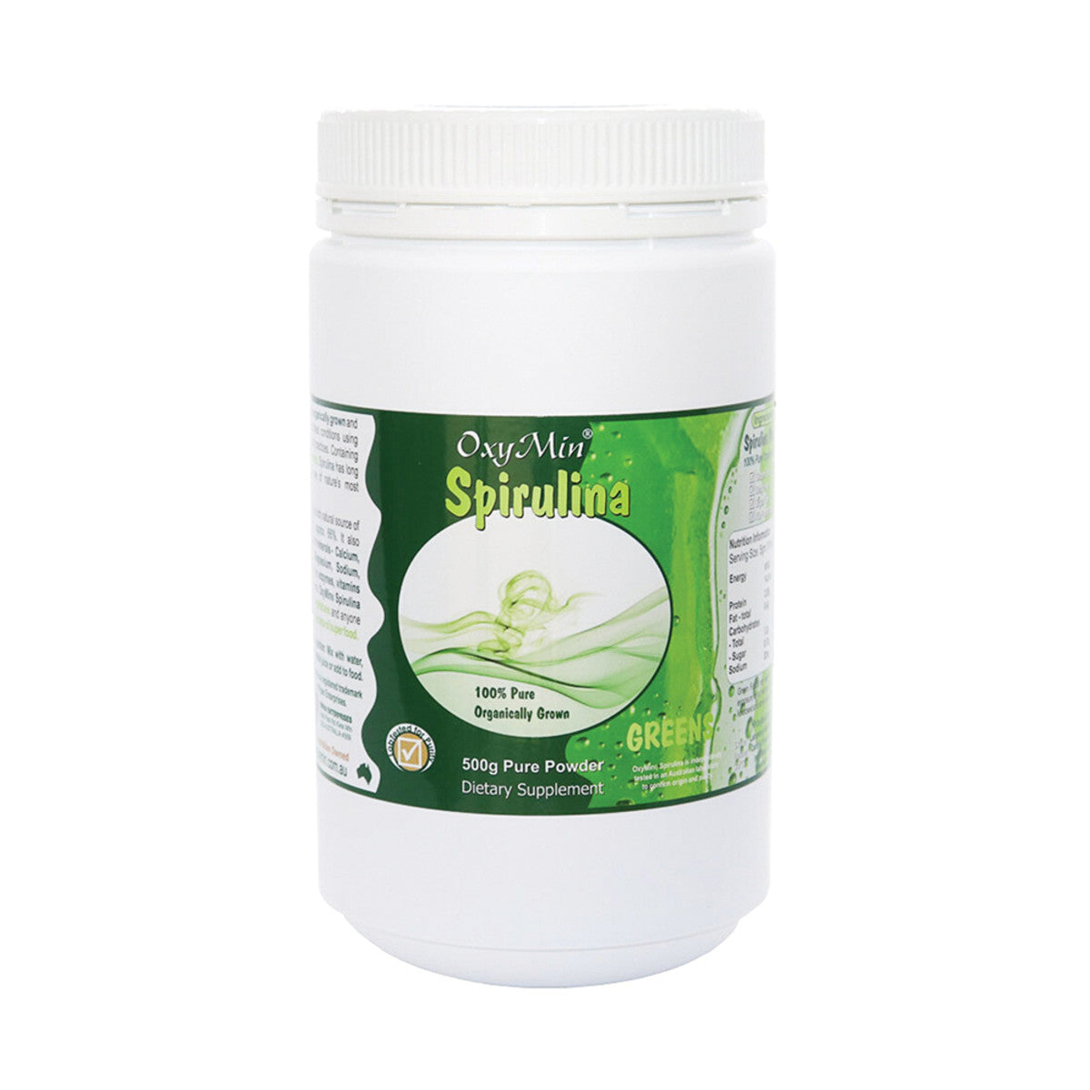 OxyMin Organic Spirulina 500g Powder - Cutprice Online