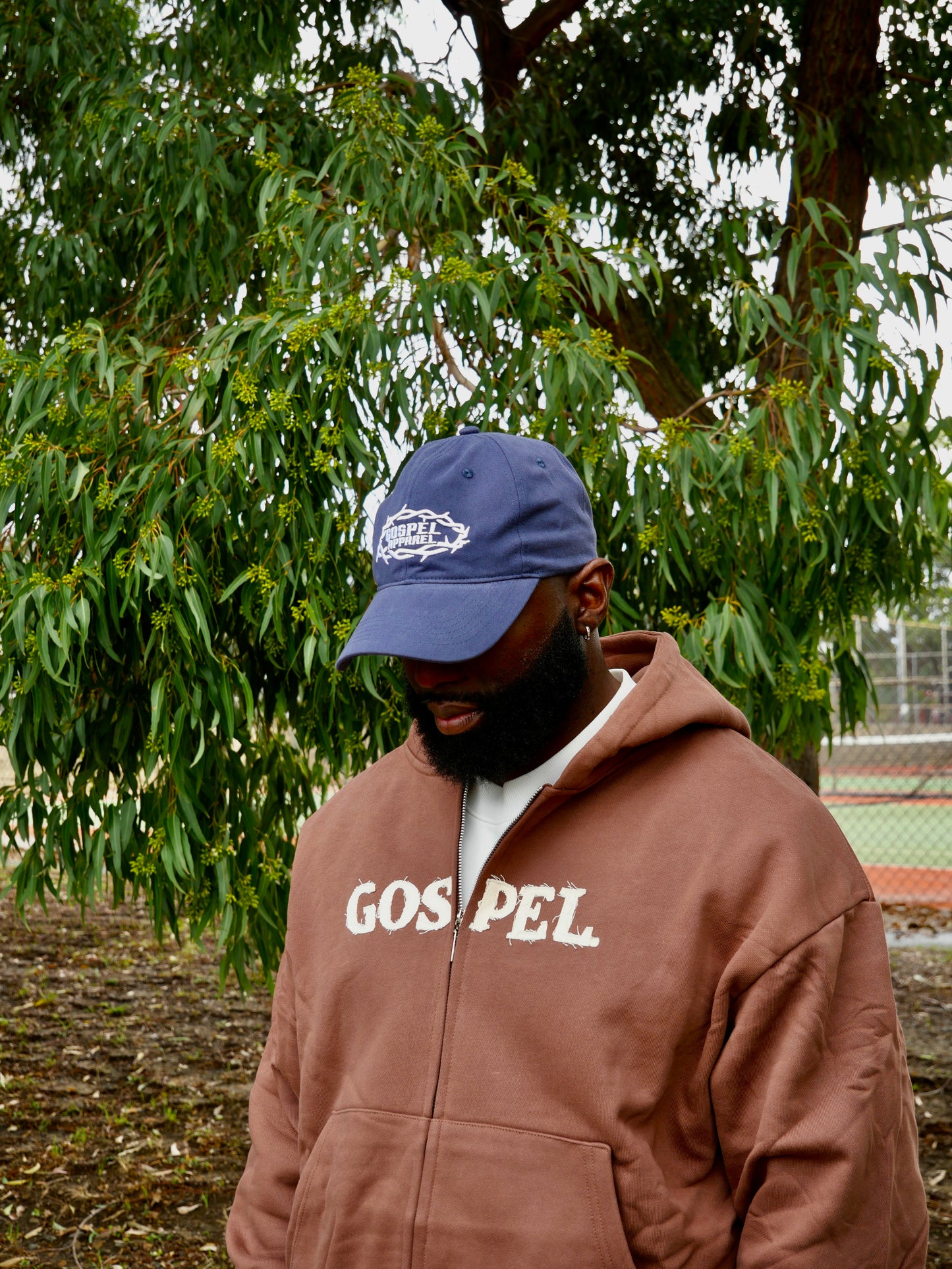 GOSPEL APPAREL - Navy Gospel Hat
