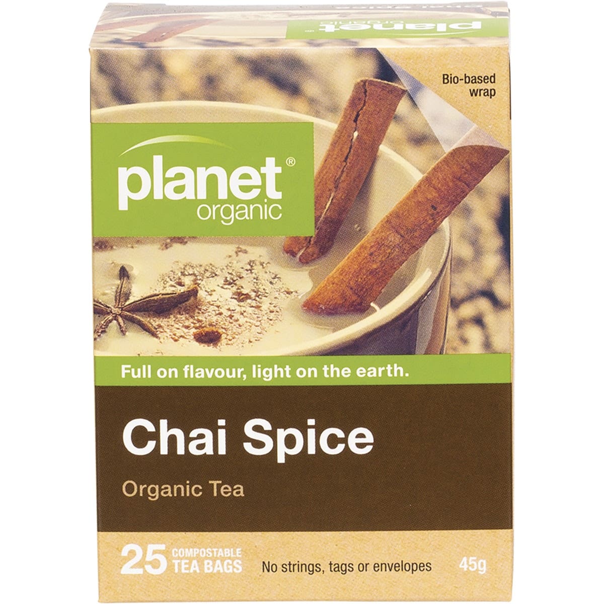 Planet Organic Organic Chai Spice Tea x 25 Tea Bags - Cutprice Online
